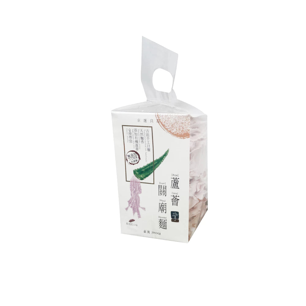 吳獨麵-蘆薈關廟麵-紫地瓜-360g(無醬)