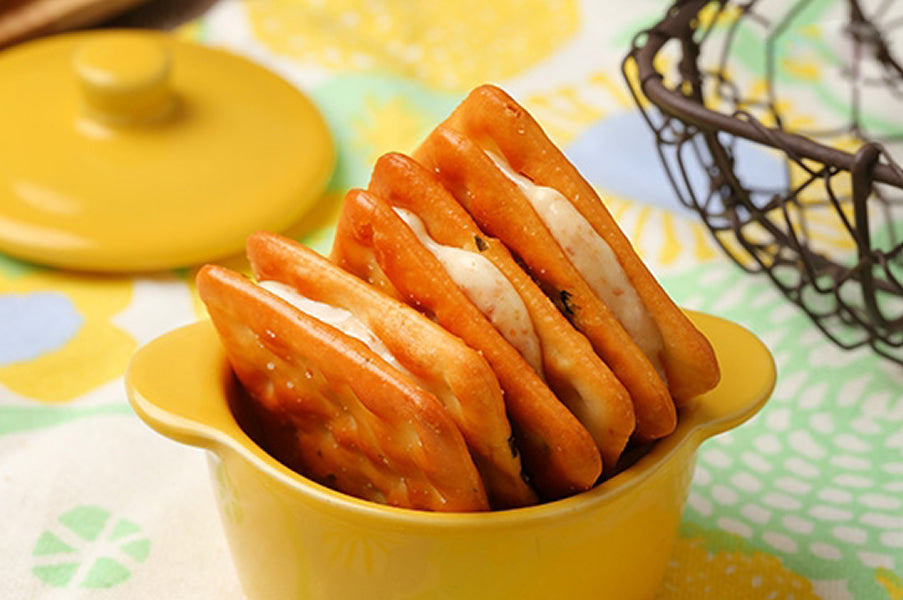 牛軋本舖 牛軋糖夾心餅-10片裝-青蔥餅-蔓越莓(10片*2盒/共20片)