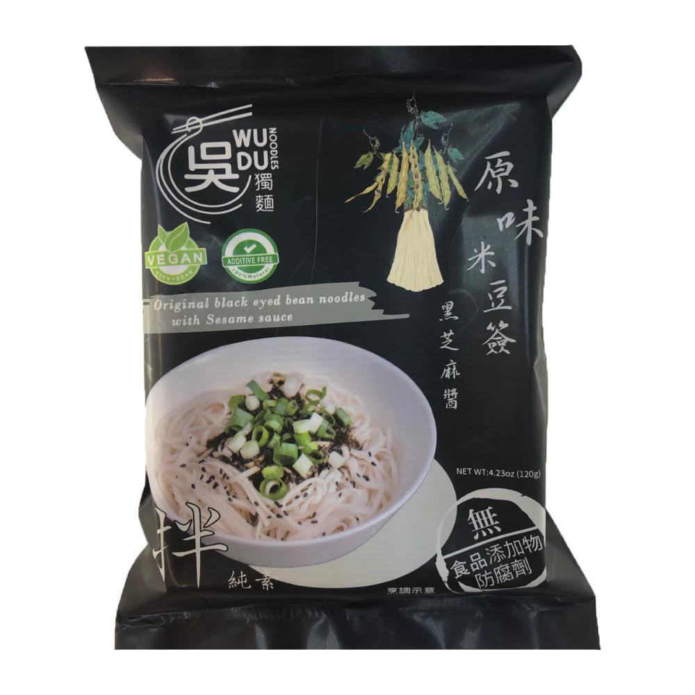吳獨麵 (純素)原味米豆簽+黑芝麻醬-3包入(含醬)