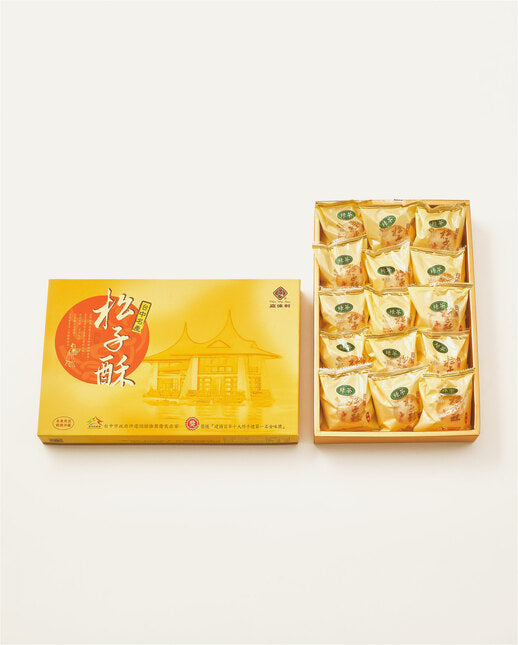 嘉味軒 松子綠茶酥(15入*盒)