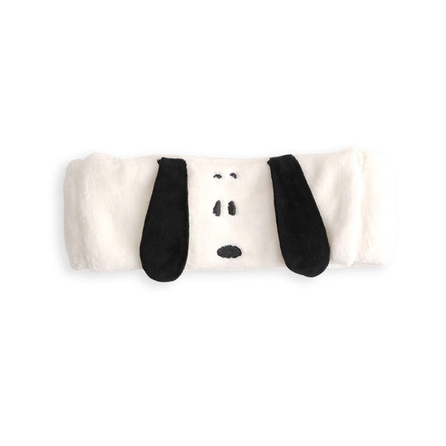 Norns Peanuts史努比絨毛造型髮帶 Norns Original Design Snoopy 洗臉化妝髮帶(1入)
