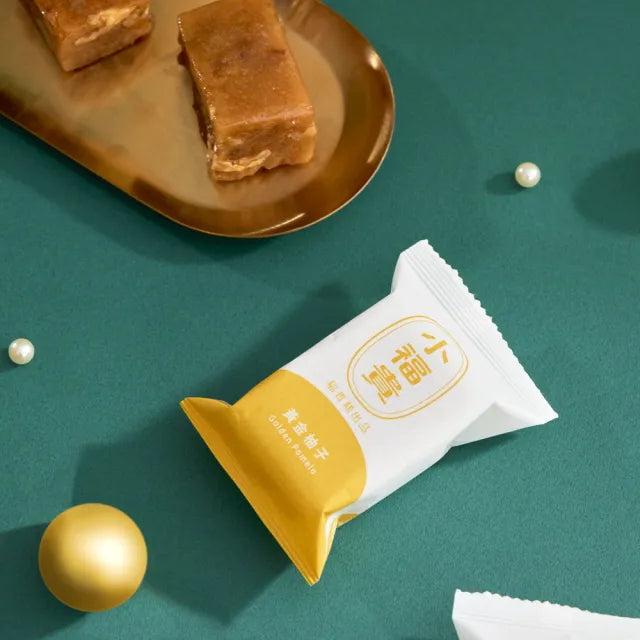 懂事長福貴糕 小福貴(黃金柚子)X遊山茶訪 聯名茶點禮盒