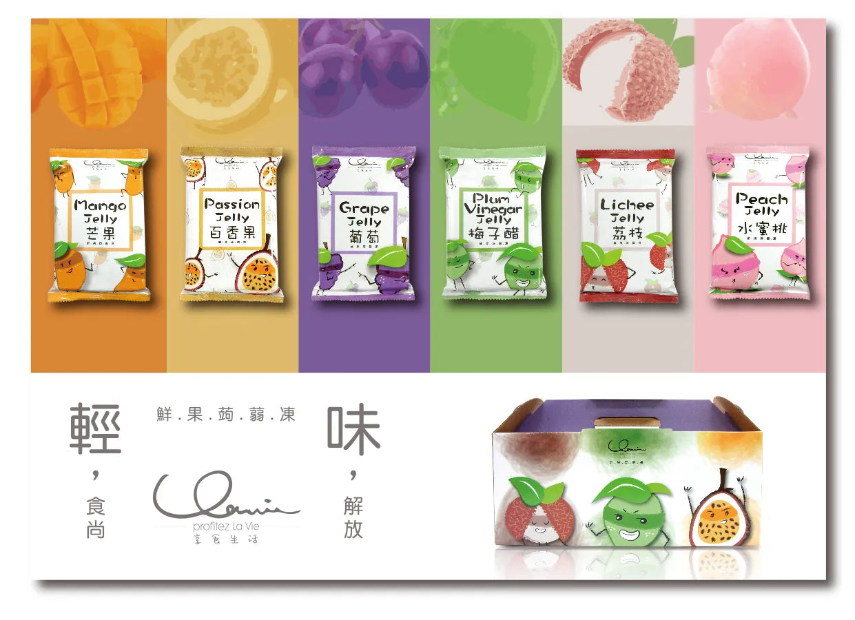 享食生活 鮮果蒟蒻凍-葡萄(170g*包)