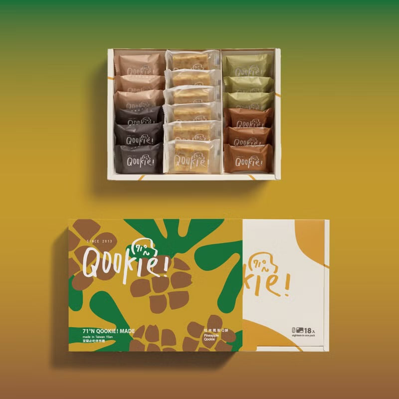 【Qookie! 中秋禮盒】旺來綜合 - 18入禮盒