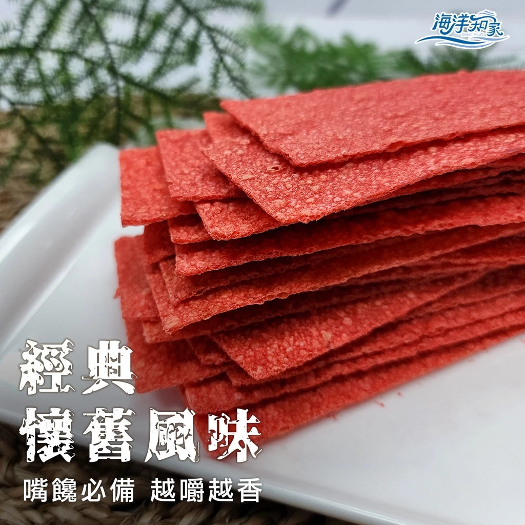 【大田海洋】 鱈魚風味紅片 500g