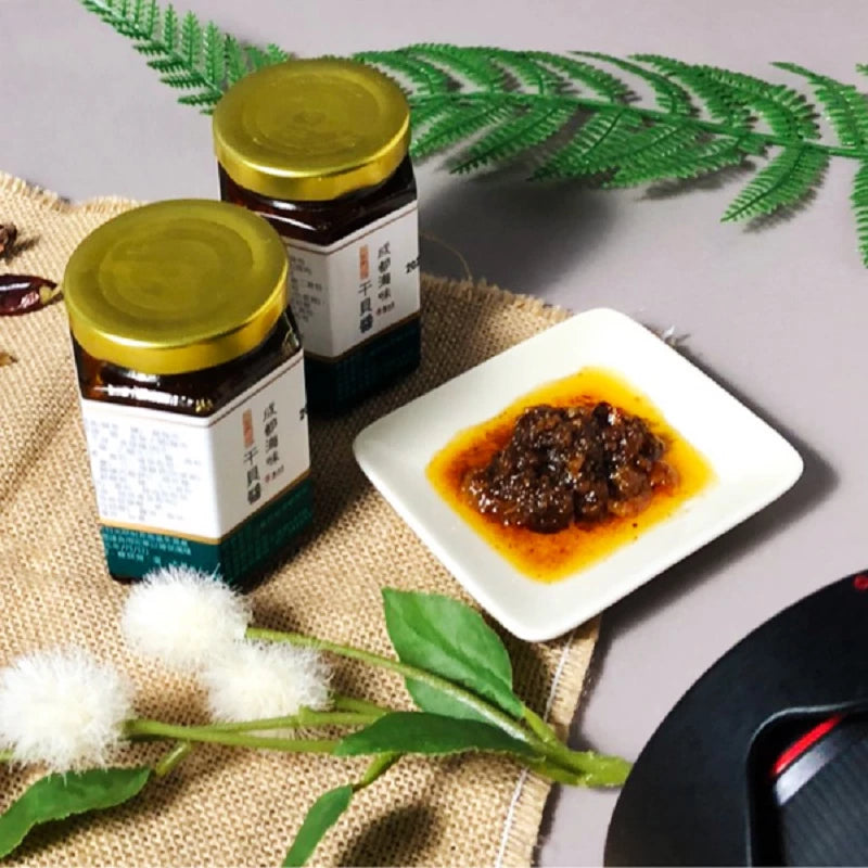 【老四川】成都海味干貝醬(160g*罐)