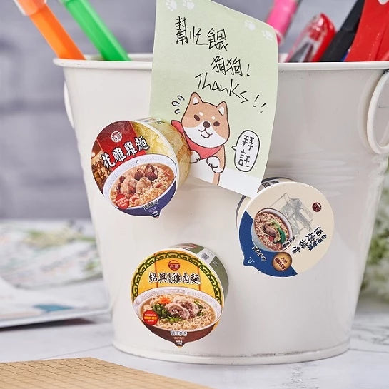 【台酒TTL】泡麵造型磁鐵3入/組(兩種款式)