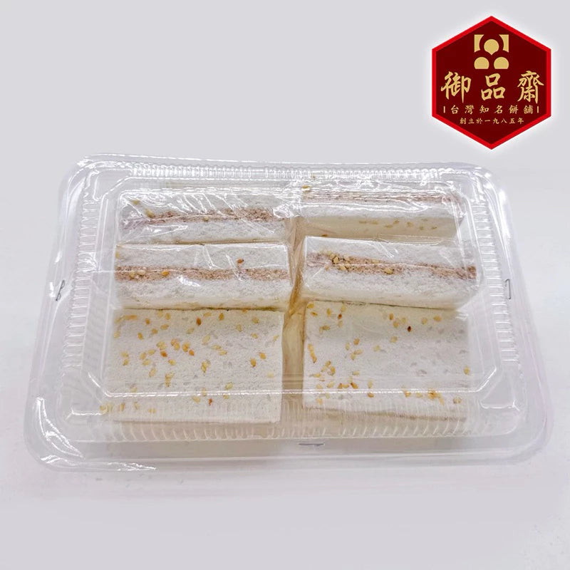 【鹿港御品齋】 鹹香糕 鹹酥糕 (一盒6入) 純素 古早味糕點