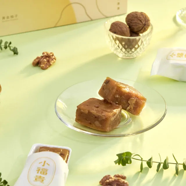 懂事長福貴糕 小福貴(黃金柚子)X遊山茶訪 聯名茶點禮盒