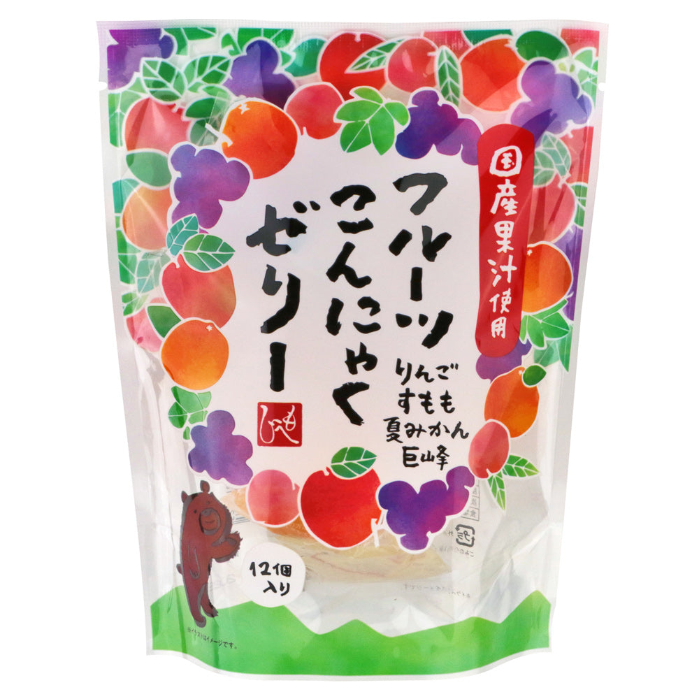 MOHEJI 4種水果風味蒟蒻一口果凍(192g*包)