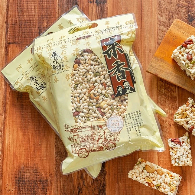 【 展榮商號 爆米香 】純手工米香 使用冷壓橄欖油