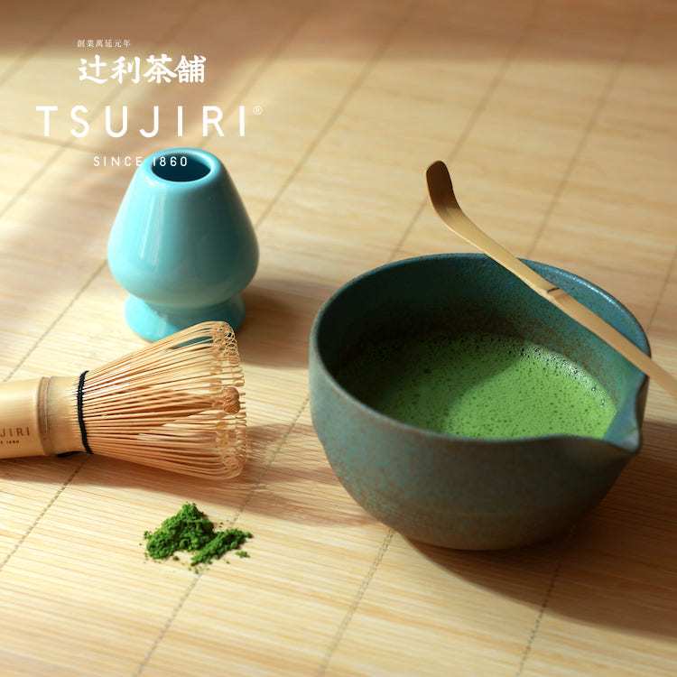 TSUJIRI® 辻利茶舖 辻利抹茶道具禮盒(片口碗)|新年禮盒