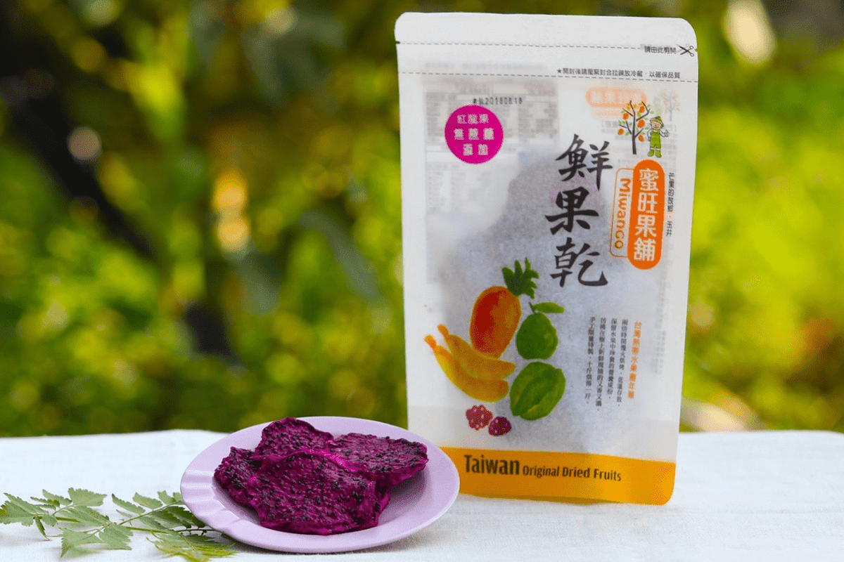 蜜旺果舖 無蔗糖添加火龍果乾(120g)