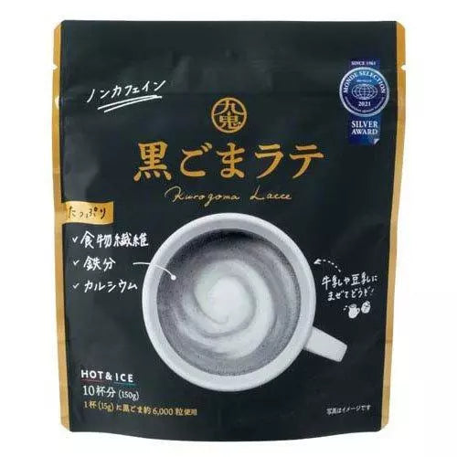 日本 九鬼黑芝麻拿鐵150g/包 日本2018銀賞