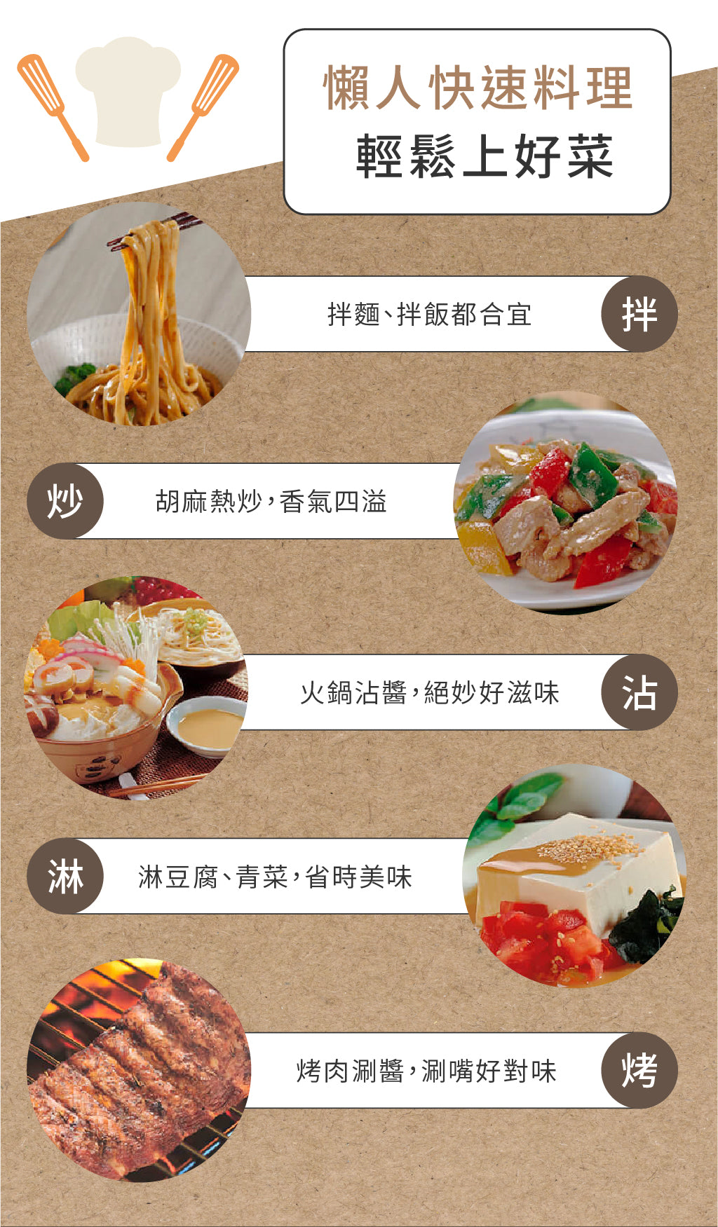 芝初 拌麵醬系列 SESAOLE Blended Sesame Sauce
