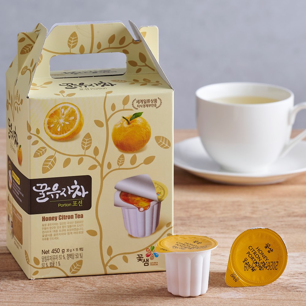 蜂蜜柚子茶球(450g*盒)