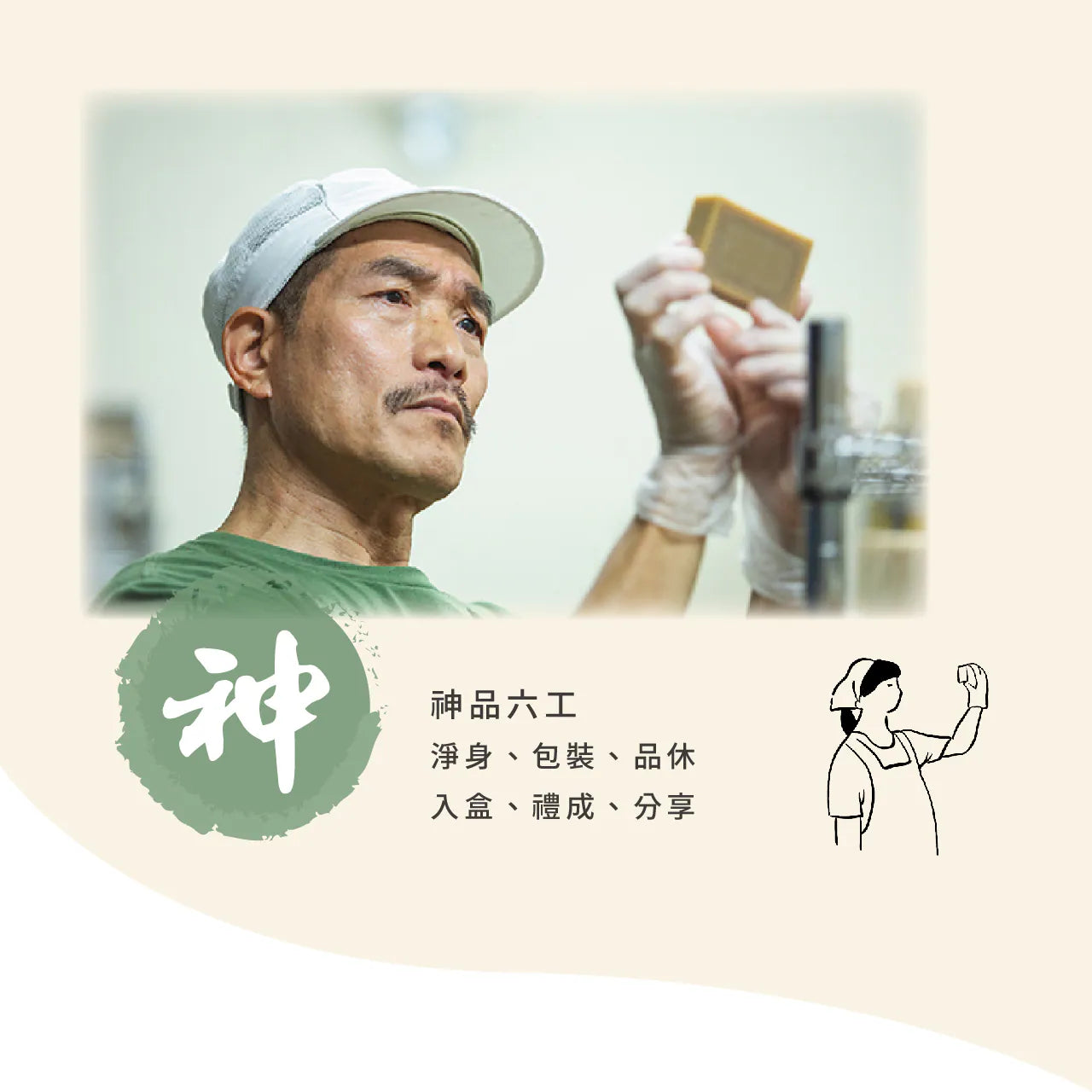 【鎮瀾宮】平安.爐丹艾草皂(1入)