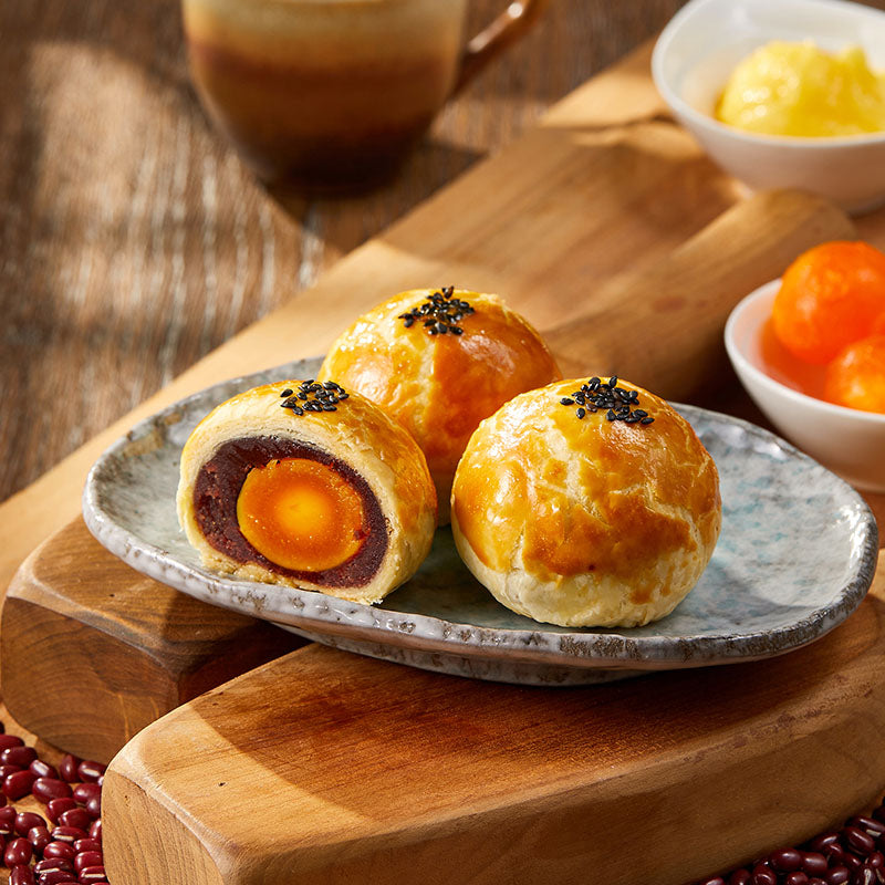 裕珍馨 烏豆沙蛋黃酥禮盒 6入(盒)‼️預購商品: 09.05.25開始出貨‼️