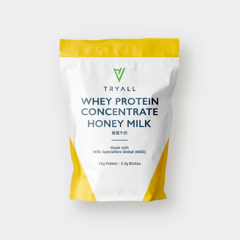 TRYALL 濃縮乳清蛋白粉 500g/袋 口味任選 濃縮/分離 乳清 蛋白 健身(500g*包)
