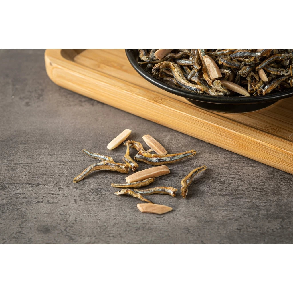 【澎玉191】 杏仁小魚、純小魚 | 酥脆美味(180g)