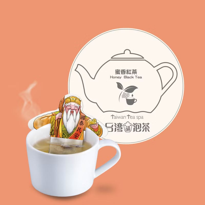 一番茶棧 【新品】台灣請泡茶系列-好神吉祥話包 蜜香紅茶(5入)