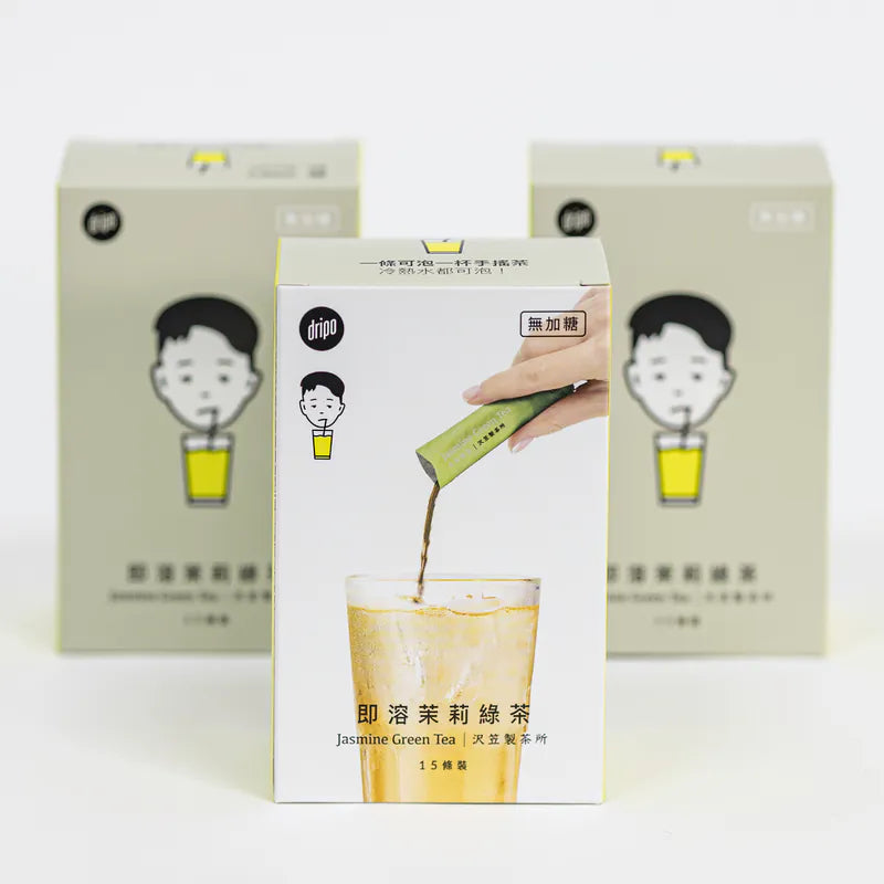 沢笠製茶所|即溶茶飲無加糖系列|手搖杯適用 Dripo Hand Shake Tea Set