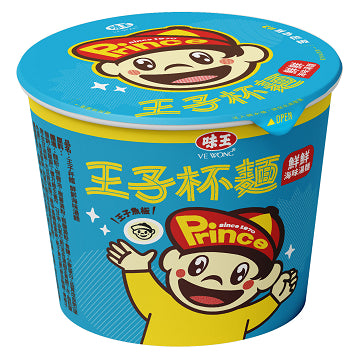 王子杯麵-鮮鮮海味湯麵(52g*杯)
