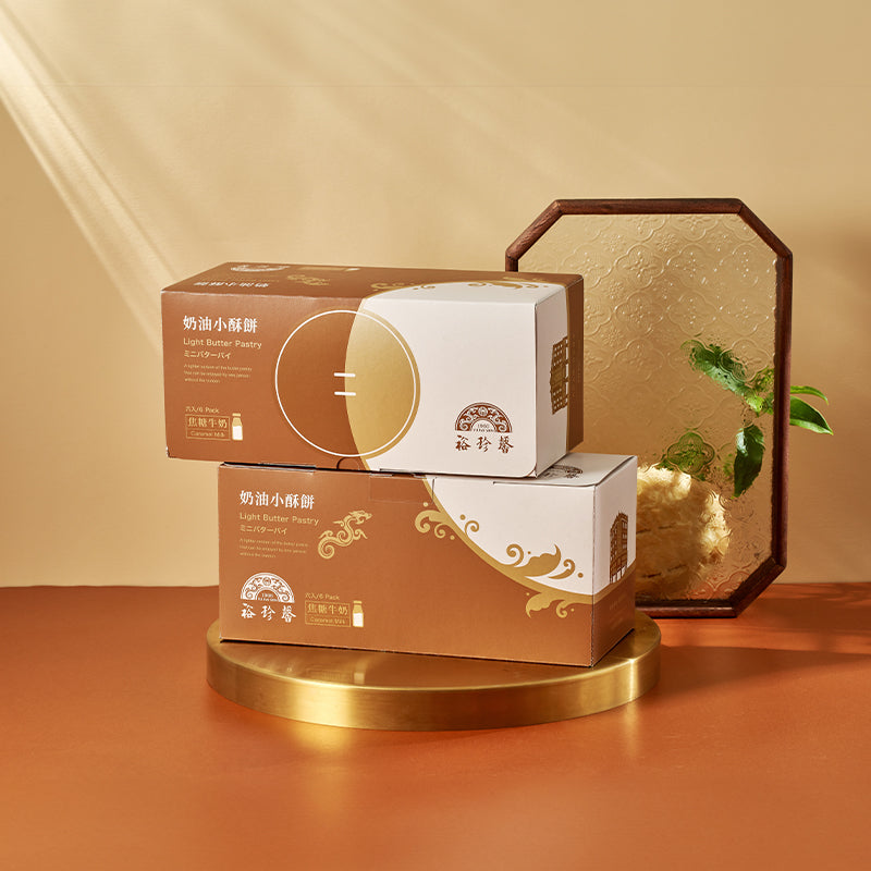 裕珍馨 奶油小酥餅 焦糖牛奶 YJS Light Butter Pastry-Caramel Milk (6入*盒)