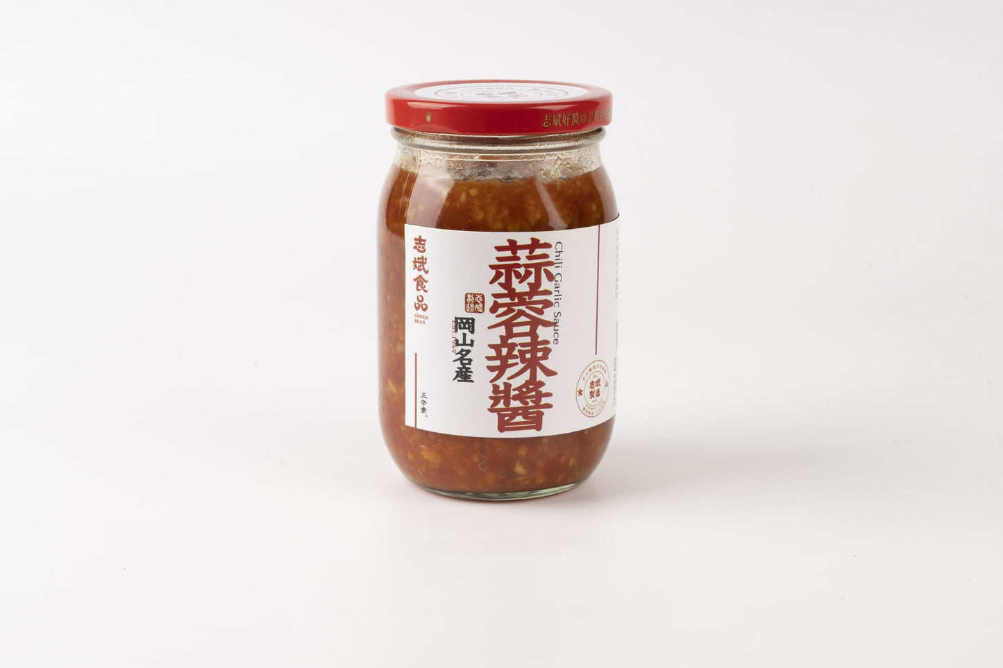 志斌豆瓣醬 蒜蓉辣醬CHILI GARLIC SAUCE|五辛素|