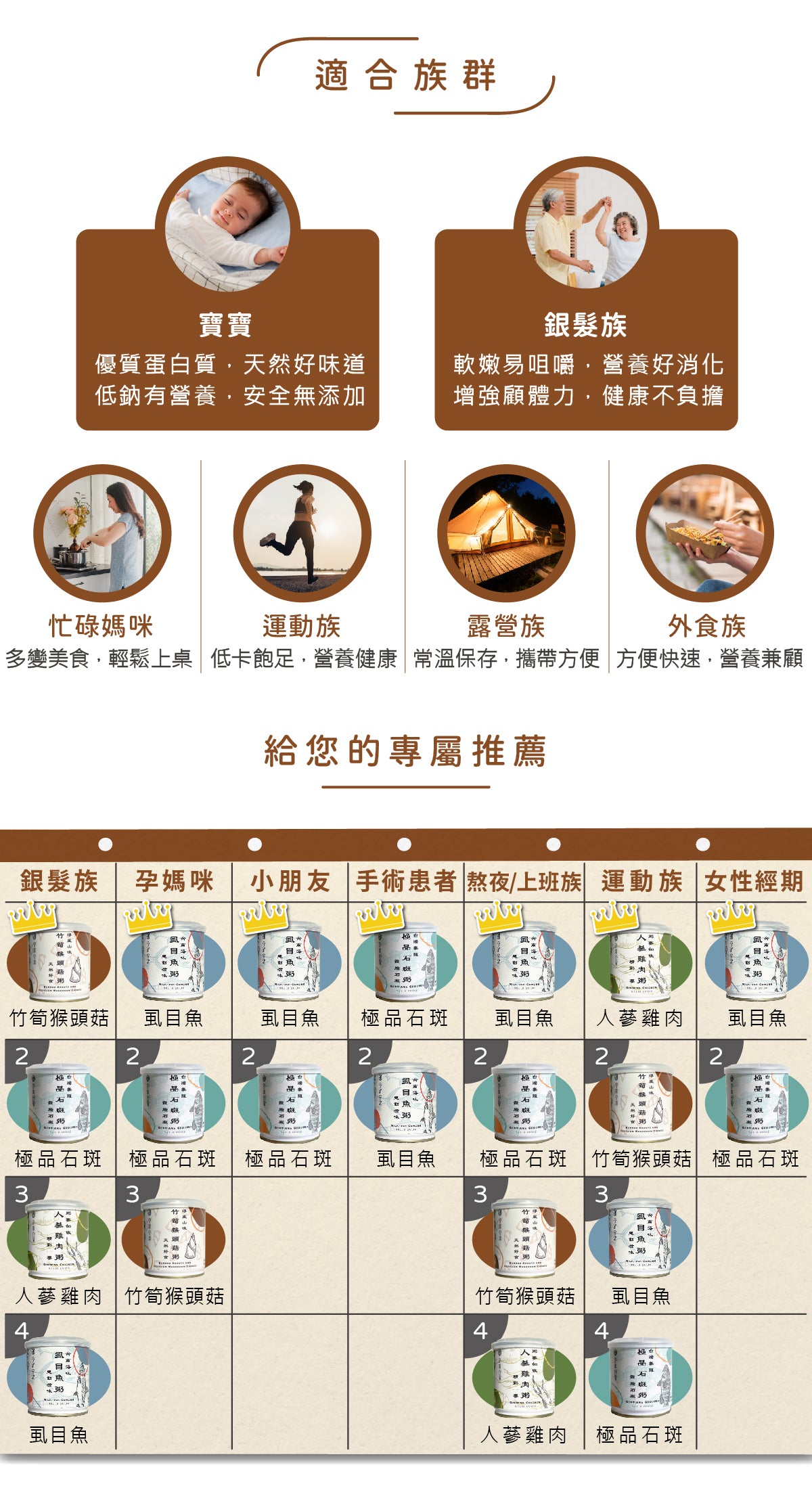 谷溜谷溜 竹筍猴頭菇粥(8入裝)(禮盒裝)