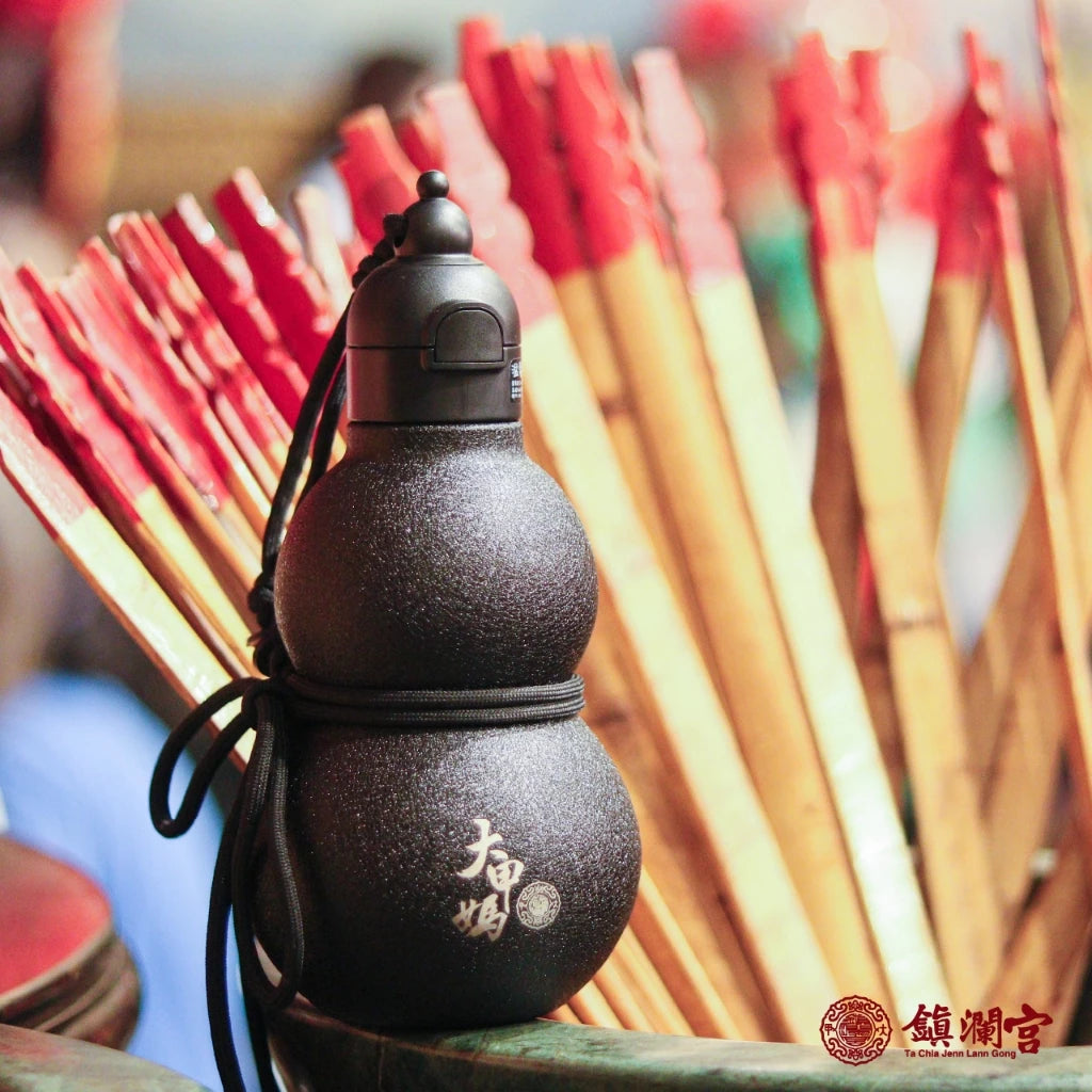 【鎮瀾宮】葫蘆保溫瓶保溫保冷316不鏽鋼水壺(1入)