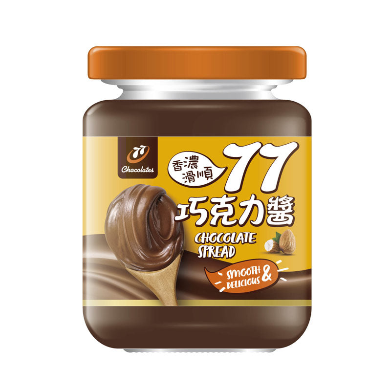 77乳加 77巧克力醬(250g*罐)