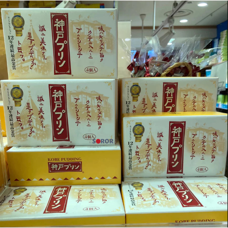 日本 TORAKU 神戶布丁 焦糖布丁 (4入)