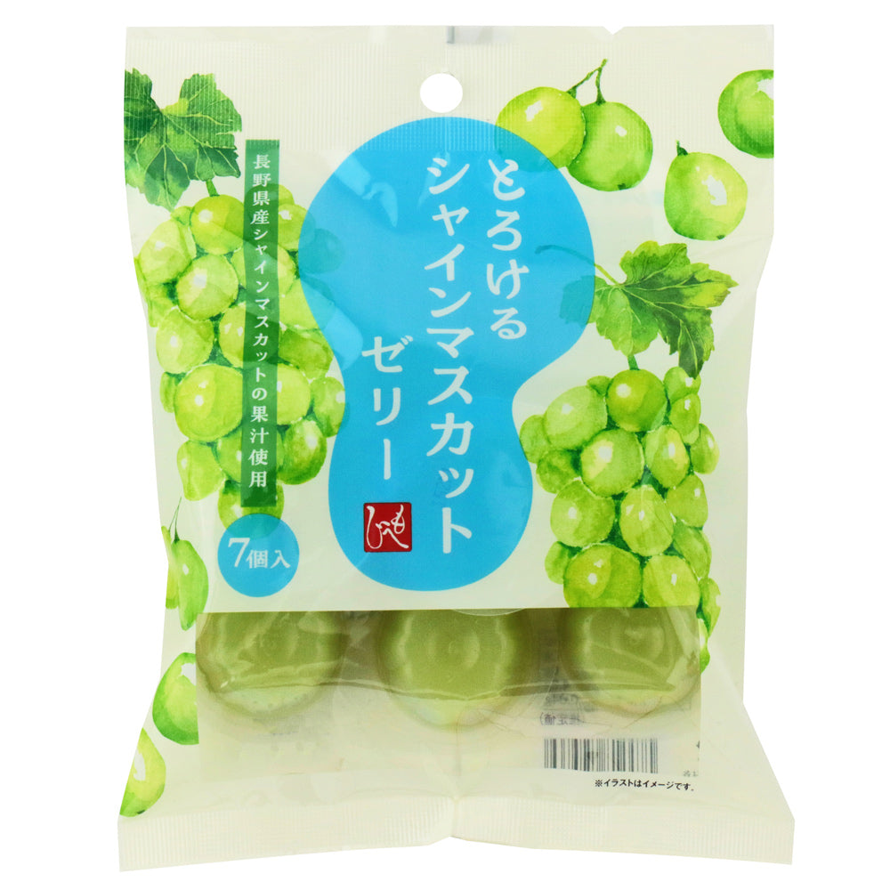 MOHEJI 長野縣晴王麝香葡萄果凍(21gx7入)