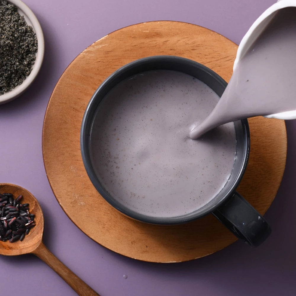 歐可茶葉 真奶茶 A13黑芝麻紫米拿鐵無加糖款(10包/盒)