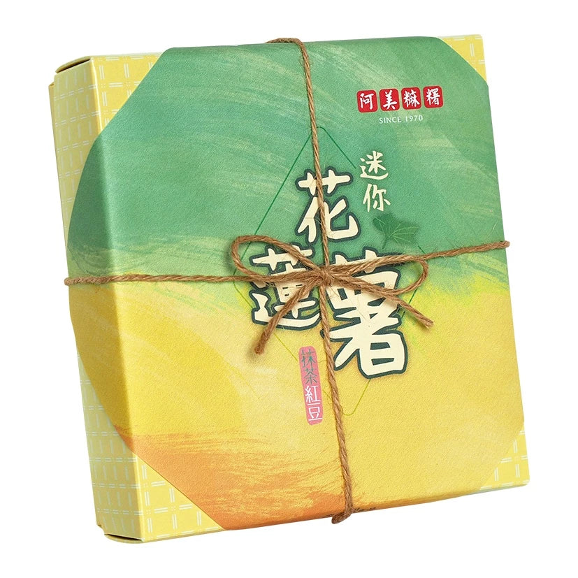 阿美麻糬 迷你花蓮薯 抺茶紅豆(320g*盒)