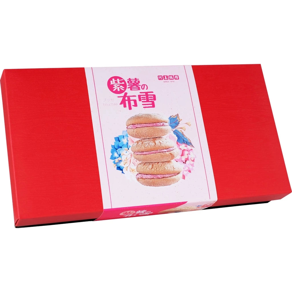 阿美麻糬 紫薯布雪(6入*盒)
