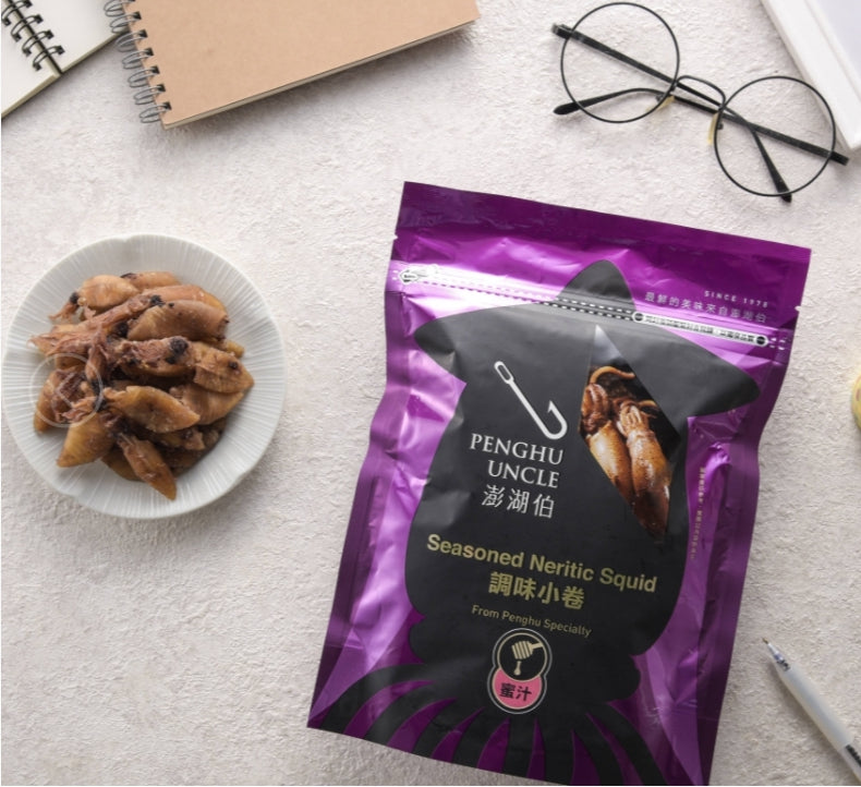 澎湖伯 調味小卷(蜜汁)(100g*包)