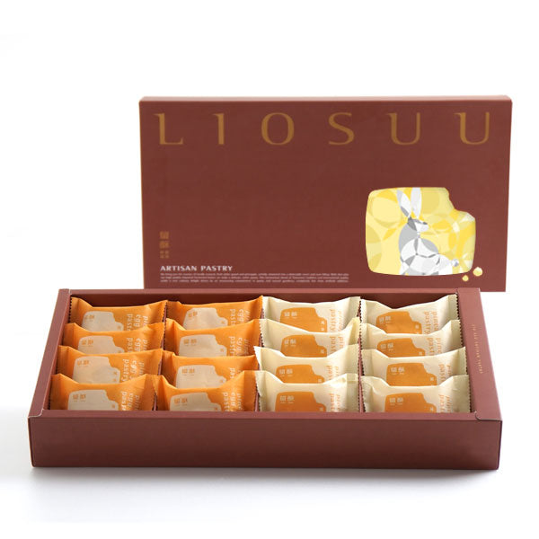 留酥 典藏成雙禮盒 LioSuu Artisan Pineapple Cake Pastry Gift Set(16入)