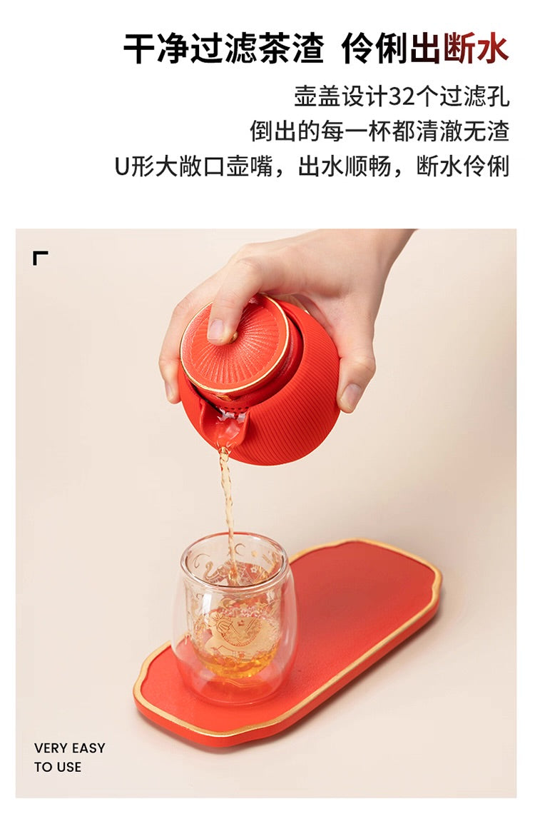 故宮宮廷文化 | 小泡蛋小君杯 一壺一杯 私享茶具
