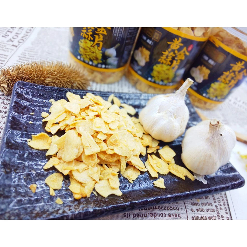雲林特產 純手工黃金蒜片(170g*罐)