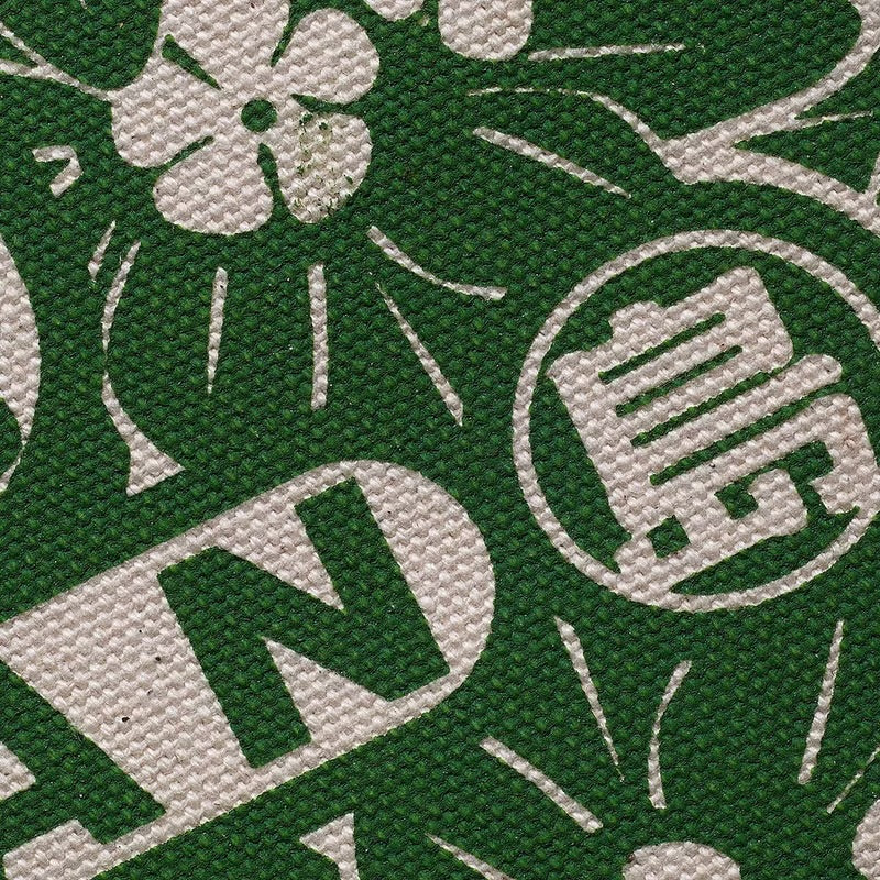 美麗寶島台灣滿花提袋 / 綠