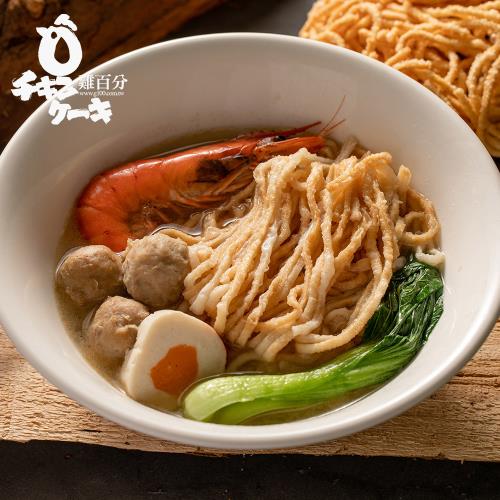 雞百分 海鮮鍋燒麵(含調味包) 5包/盒