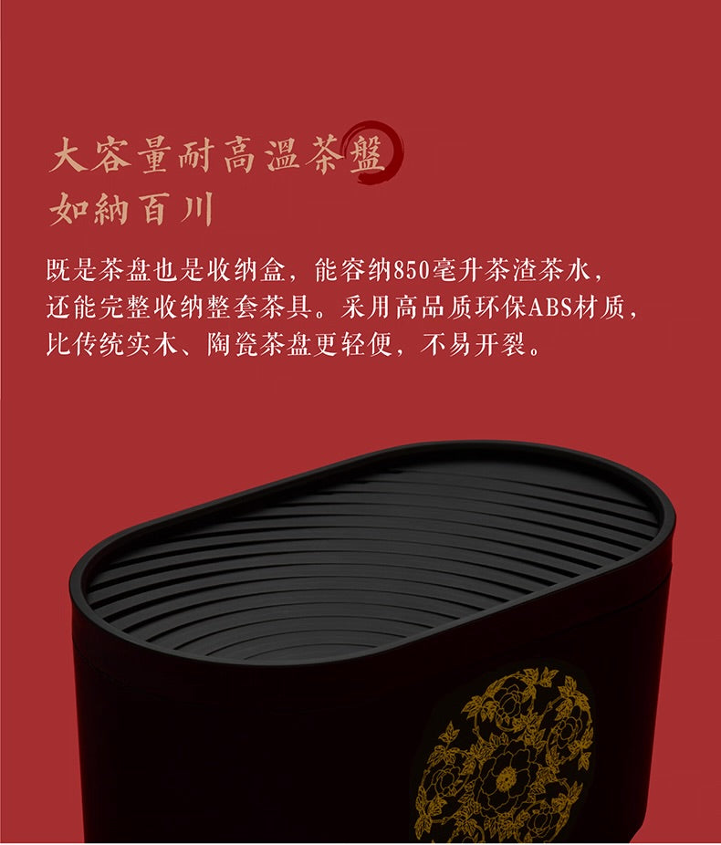 故宮宮廷文化 | 富貴吉象旅行茶具 一壺三杯 紅點獎