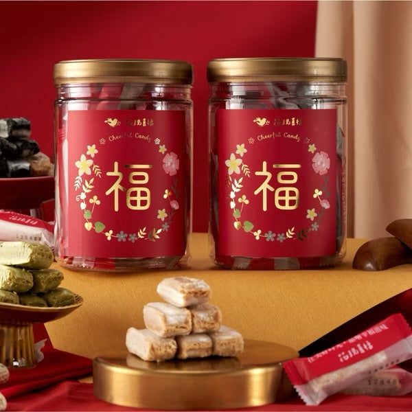 花現喜福 祝賀好運系列 |祈福罐(300*罐)
