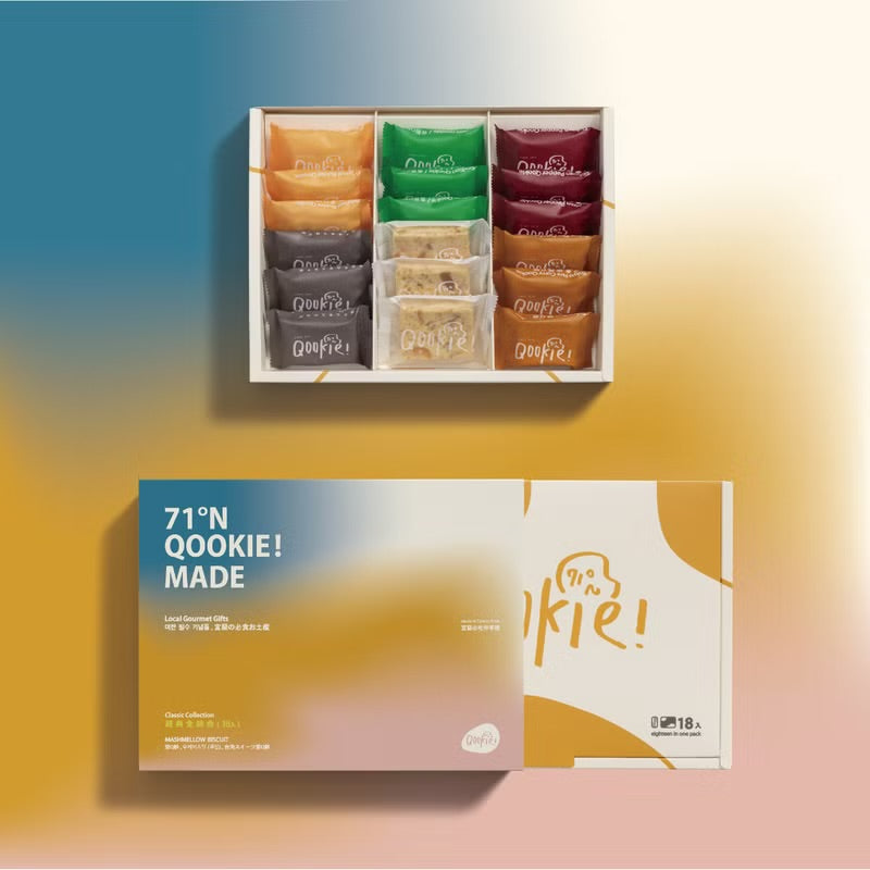 【Qookie! 中秋禮盒】經典全綜合 - 18入禮盒