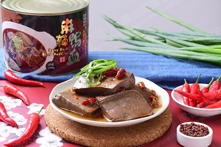 🈹檔期促銷 | 鴨血+滿漢 大集合 ~ 台灣在地ㄟ尚好 麻辣鴨血罐頭2罐組(1700g/罐)