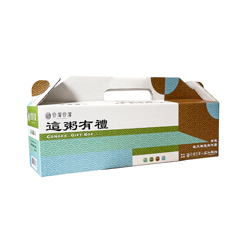 谷溜谷溜 這粥有禮-四種口味(4入裝)(禮盒裝)