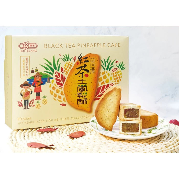 【惠香】臺灣造型日月潭紅茶土鳳梨酥禮盒(10入*盒)