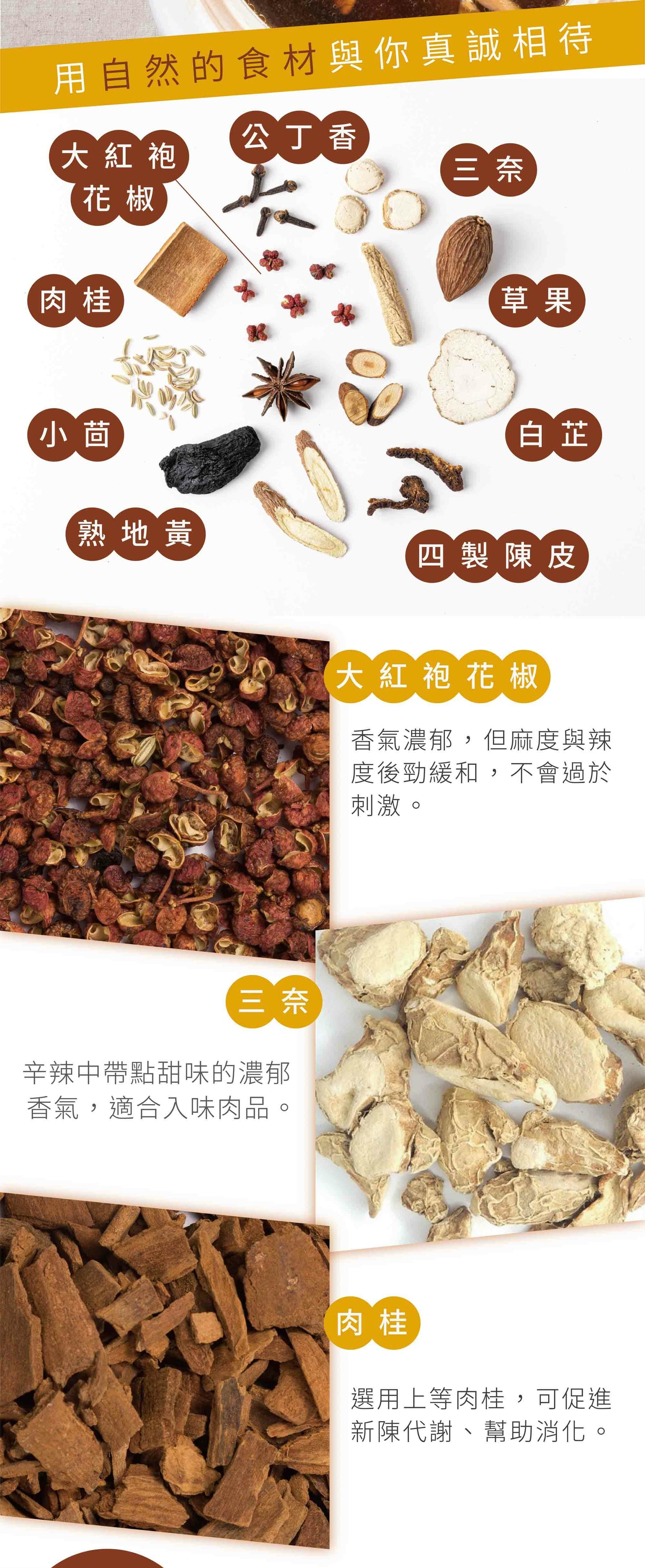 新譯漢方 萬用秘製滷包|藥膳養生料理包 See In Herb SPICE POUCH FOR STEW(30g*3入)